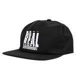 Real Scanner Black/White Snapback Hat Real Scanner Black/White Snapback Hat