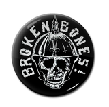 Broken Bones - Skull Warrior 1" Pin
