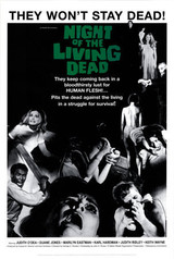 Night of the Living Dead - They Won't Stay 24x36" Poster Night of the Living Dead - They Won't Stay 24x36" Poster
