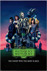 Beetlejuice Beetlejuice - Movie Score 24x36" Poster Beetlejuice Beetlejuice - Movie Score 24x36" Poster