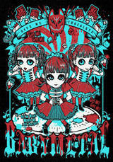 BabyMetal - Give Me Chocolate 10.75X15" Sublimated Backpatch