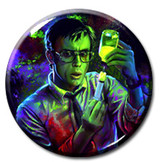 Re-Animator - Herbert West 2.25" Pin Re-Animator - Herbert West 2.25" Pin