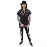 Kreepsville 666 - White Bones Skeleton Skinny Jeans