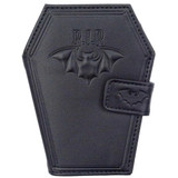 Kreepsville 666 - RIP Bat Embossed Coffin Wallet