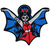 Kreepsville 666 - Vampire Girl Batwing Patch