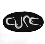 The Cure - Wish White 4x2" Embroidered Patch