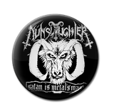 Nunslaughter - Satan Is Metal's Master 1" Pin