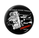 Extreme Noise Terror - Phonophobia 1" Pin Extreme Noise Terror - Phonophobia 1" Pin