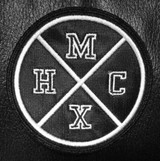 Mexico Hardcore 3x3" Embroidered Patch