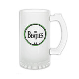 The Beatles 16oz Frosted Beer Mug