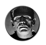 Frankenstein - Shadowy Face 1.5" Pin