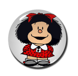 Mafalda 1.5" Pin