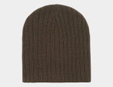 Brown Cable Knit Winter Beanie