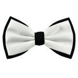 Black and White Bow Tie
