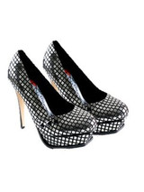 Iron Fist - Heavy Metal Platform Heels