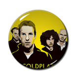 Coldplay 1" Pin