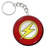 Flash - Logo 1.5" Metal Bottle Opener Keychain