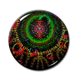 Cosmic Light Show 2.25" Pin