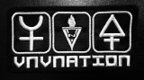 VNV Nation - Chrome Symbols 5"x2.5" Embroidered Patch