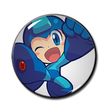 Mega Man Powered Up 2.25" Pin