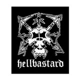 Hellbastard - Skull 5x6" Printed Patch Hellbastard - Skull 5x6" Printed Patch