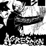 Agression 5x5" Printed Sticker