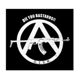 G.I.S.M. - Die you Bastards 5x5" Printed Patch