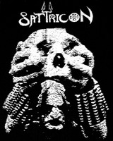 Satyricon - Skull Demo Cover 5x6" Printed Patch