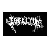 Benediction - Logo 6x3" Printed Patch Benediction - Logo 6x3" Printed Patch