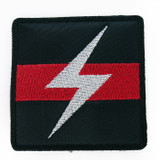 Throbbing Gristle 3.25x3.25" Embroidered Patch