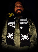 A.C.A.B. 58x9" Knitted Scarf