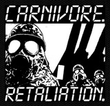 Carnivore - Retaliation 5x5" Printed Patch