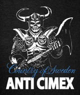Anti Cimex - Country of Sweden 12x16" Printed Backpatch