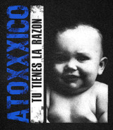 Atoxxxico - Tu Tienes La Razon 11x14" Printed Backpatch