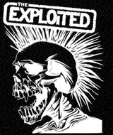 Exploited - Skull 4x5" Printed Patch