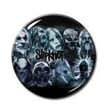 Slipknot - Band Masks Promo Pic 1" Pin