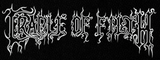 Cradle of Filth - Logo 6x3" Printed Patch