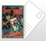 Batman The Joker's Back in Town Comic Cover Postal Card