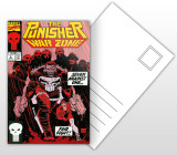 The Punisher War Zone Comic Cover Postal Card