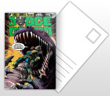 Eagle Comics Presents Judge Dredd #7 Comic Cover Postal Card