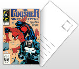 The Punisher War Journal Non-Mutant Mayhem! Comic Cover Postal Card