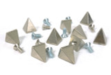 10 Pack Steel Pyramid Spikes