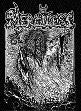 Merciless - Skull 6x4" Printed Patch