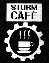 Sturm Cafe - Logo 4x6" Printed Patch