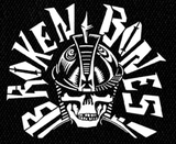Broken Bones - Warrior Skull 5x5" Printed Patch