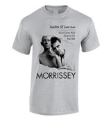 Morrissey - Satellite of Love Grey Unisex T-Shirt
