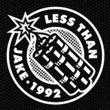 Less Than Jake - 1992 4x4" Printed Patch
