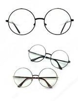 Black John Lennon Metal Round Glasses