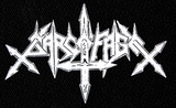 Sarcofago - Logo 8x5" Printed Patch Sarcofago - Logo 8x5" Printed Patch