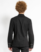 Men's Handcuff Goth Black Jacket
